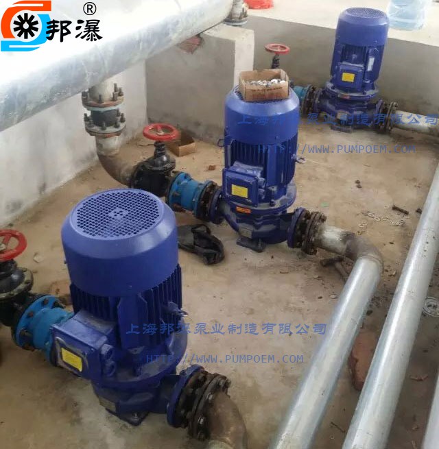 ISG管道泵现场工况图 ISG管道泵现场工况图