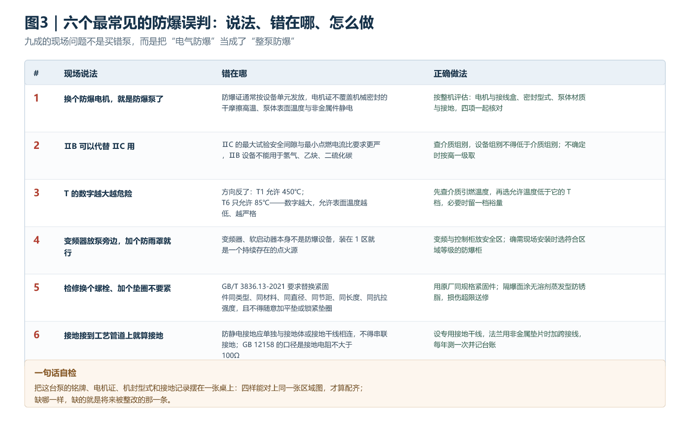 六个最常见的防爆误判:说法、错在哪、怎么做